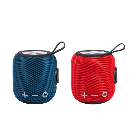 Werbegeschenk Surround-Schlüsselanhänger Mini MP3 Mega Sound 2.1 Tragbarer IBasket Mushroom Bluetooth-Lautsprecher